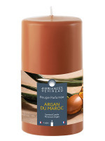 Bougie parfumée cylindrique Terre d'argile 60h Argan du Maroc | AMBIANCES DEVINEAU