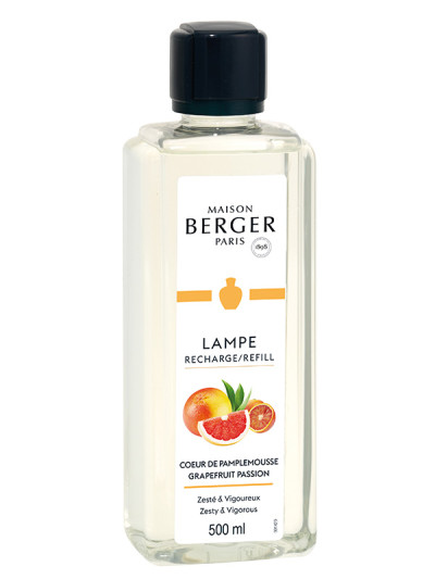 Recharge Lampe Cœur de Pamplemousse 500ml | MAISON BERGER