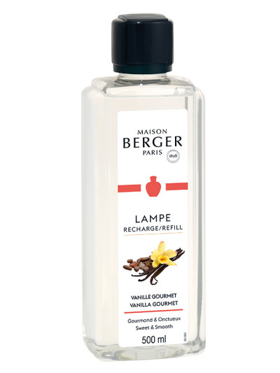 Recharge Lampe Vanille Gourmet 500ml | MAISON BERGER