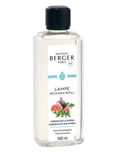 Recharge Lampe Jardins sur la Riviera 500ml | MAISON BERGER