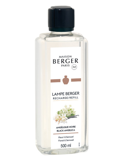 Recharge Lampe Angélique Noire 500ml | MAISON BERGER