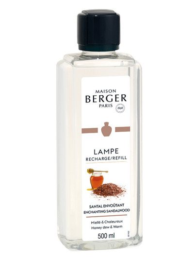 Lampen Nachfüllung Sanftes Sandelholz 500ml | MAISON BERGER