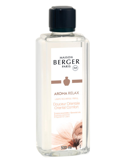 Recharge Lampe Aroma Relax - Douceur Orientale 500ml | MAISON BERGER