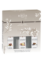 Coffret 3 Recharges Lampe Berger Holly 250ml | MAISON BERGER