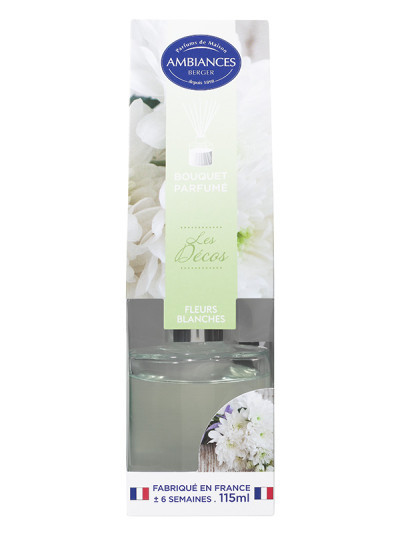 Brin de Parfum Fleurs blanches des Pyrénées 115ml | AMBIANCES BERGER