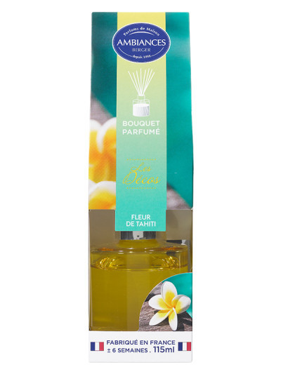Brin de parfum Fleurs de Tahiti 115ml | AMBIANCES BERGER