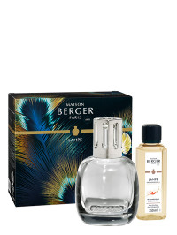 Coffret Lampe Berger Etincelle Grise & parfum Pétillance Exquise | MAISON BERGER