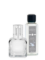Coffret Lampe Berger Glaçon Transparente & parfum Neutre Essentiel | MAISON BERGER