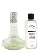 Coffret Lampe Berger by Starck Verte & parfum Peau d'Ailleurs | MAISON BERGER