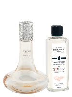 Coffret Lampe Berger by Starck Rose & parfum Peau de Soie | MAISON BERGER