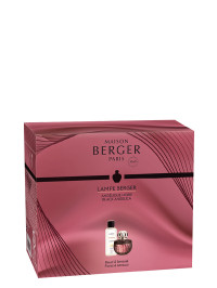 Coffret Lampe Berger Duality Prune & parfum Angélique Noire | MAISON BERGER