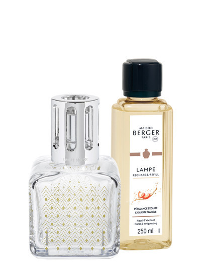 Coffret Lampe Berger Glaçon Mountains & parfum Pétillance Exquise | MAISON BERGER
