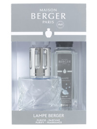 Set Lampe Berger Spirale Transparent & Duft Air Pur Neutre Essentiel | MAISON BERGER