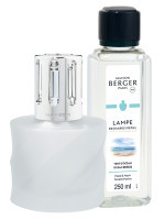 Coffret Lampe Berger Spirale Givrée & parfum Vent d'Océan | MAISON BERGER