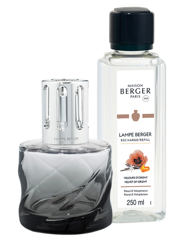 MAISON BERGER  Coffret Lampe Berger Spirale Noire & parfum