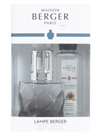 Coffret Lampe Berger Spirale Noire & parfum Velours d'Orient | MAISON BERGER