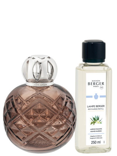 Coffret Lampe Berger Joy & parfum Jardin d'Agaves | MAISON BERGER