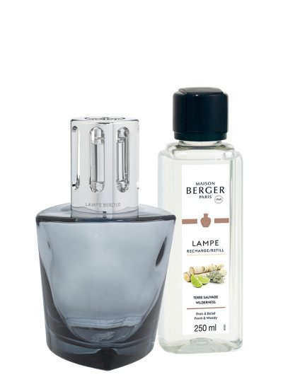 Coffret Lampe Berger Terra Noire & parfum Terre d'Epices | MAISON BERGER