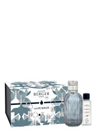 Coffret Lampe Berger Quintessence Bleue & parfum Blé d'Or | MAISON BERGER