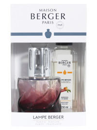 Coffret Lampe Berger Spirale Rouge Grenat & parfum Baies de Goji | MAISON BERGER