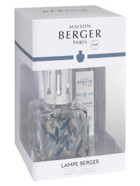 Coffret Lampe Berger Glaçon Plumes & parfum Caresse de Coton | MAISON BERGER