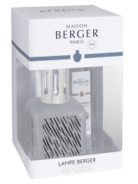 Coffret Lampe Berger Glaçon Zebra & parfum Terre Sauvage | MAISON BERGER