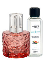 Coffret Lampe Berger Mirage Rose & parfum Fresh Spirit | MAISON BERGER