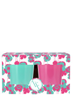 Coffret 2x Mini-Bougies 70g Menthe à l'Eau et Rose Candy | LA FRANçAISE