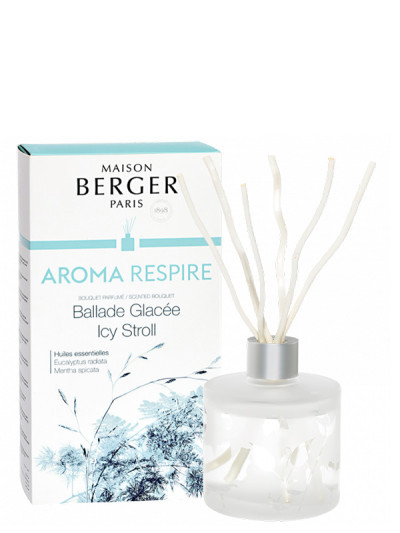 Bouquet parfumé Aroma Respire - Ballade Glacée | MAISON BERGER