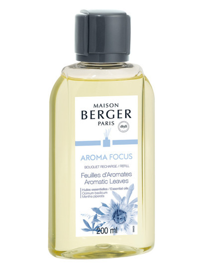 Recharge Bouquet Aroma Focus - Feuilles d'Aromates | MAISON BERGER