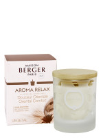 Bougie parfumée Aroma Relax - Douceur Orientale | MAISON BERGER Bougie parfumée Aroma Relax - Douceur Orientale | MAISON BERGER