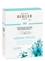 Recharges Diffuseur voiture Aroma Travel - Jardin Aromatique | MAISON BERGER