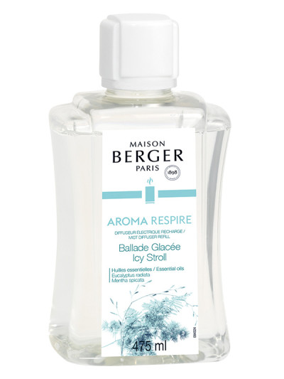 Recharge Diffuseur électrique Aroma Respire - Balade Glacée | MAISON BERGER