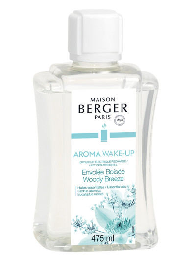 Recharge Diffuseur électrique Aroma Wake-Up - Envolée Boisée | MAISON BERGER