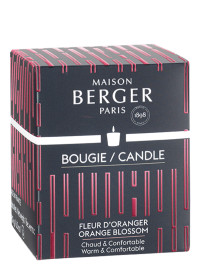 Bougie parfumée Amphora Framboise - Fleur d'Oranger | MAISON BERGER