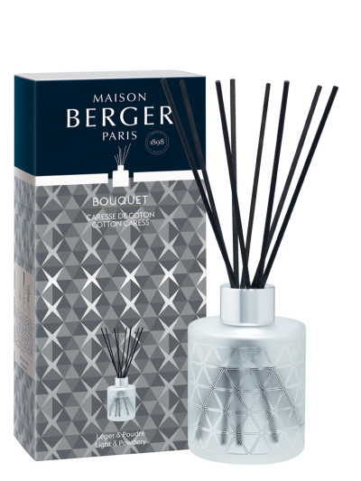 Bouquet parfumé Géode Givrée - Caresse de Coton | MAISON BERGER