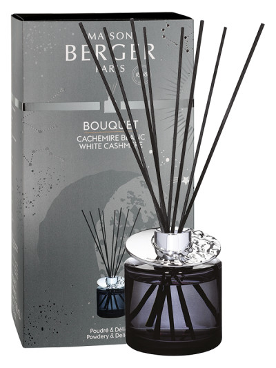 Bouquet parfumée Astral Gris - Cachemire Blanc | MAISON BERGER