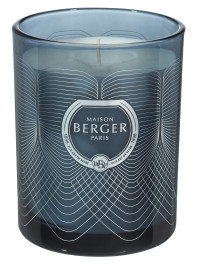 Bougie parfumée Molécule Bleu Nuit - Sous les Magnolias | MAISON BERGER