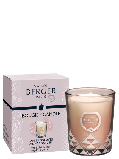 Bougie parfumée Joy - Jardin d'Agaves | MAISON BERGER