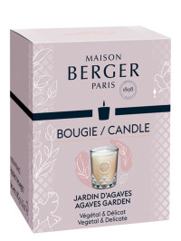 Bougie parfumée Joy - Jardin d'Agaves | MAISON BERGER