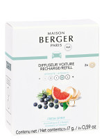 Recharges Diffuseur voiture Fresh Spirit | MAISON BERGER