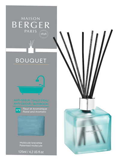 Bouquet parfumé Anti-Odeur Salle d'Eau - Fleuri & Aromatique | MAISON BERGER