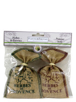 Duo Beutel mit Provence Kräuter 50g | PLANTES & PARFUMS Duo Beutel mit Provence Kräuter 50g | PLANTES & PARFUMS