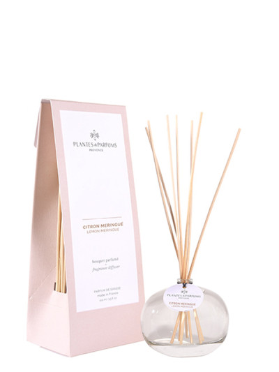 Bouquet parfumé Citron Meringué 100ml | PLANTES & PARFUMS