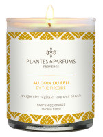Bougie parfumée Au Coin du Feu 180g | PLANTES & PARFUMS Bougie parfumée Au Coin du Feu 180g | PLANTES & PARFUMS