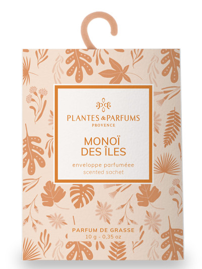 Enveloppe parfumée Monoï des Îles 10g | PLANTES & PARFUMS