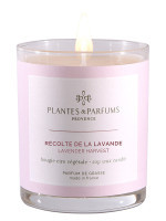 Pflanzliche Duftkerze Lavendel Ernte 180g | PLANTES & PARFUMS