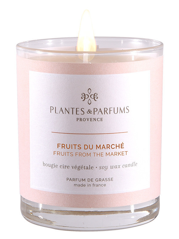 PLANTES & PARFUMS  Bougie parfumée Fruits du Marché 180g
