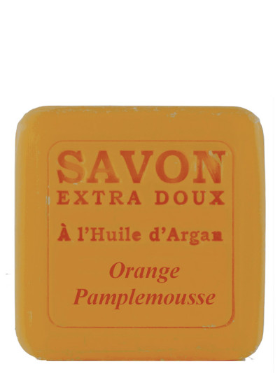 Savon à l'huile d'Argan 100g Orange Pamplemousse | PLANTES & PARFUMS