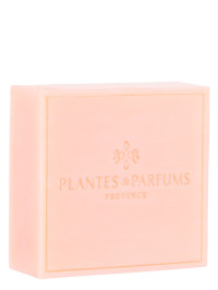 Savon de Marseille au Karité 100g Pêche de Vigne | PLANTES & PARFUMS